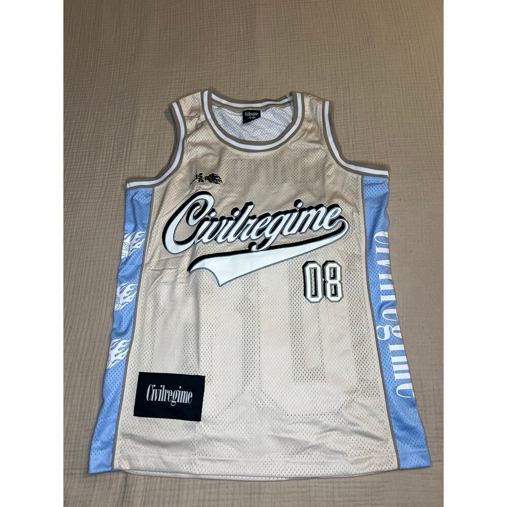 Civil Regime Major basketball jersey Men's Medium(B130165)